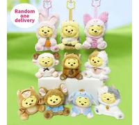 Boîte mystère de figurine vinyle Disney Winnie l'ourson Playful Party, design unique et élégant, collection de fans de dessins animés, cadeau d'anniversaire parfait, matériau en polyester (1 pièce, li