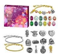 Boîte mystère de Noël 24 heures sur 24, bracelet DIY, boîte mystère de Noël à venir, cadeau pour enfants