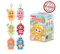 Boîte mystère de peluche de fruits mignons Samuel, livraison aléatoire d'1 pièce, poupée en peluche aux grands yeux, décoration de maison en forme de fruits Ornement mignon Design charmant, convient p