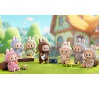 Boîte mystère : figurine Labubu Macaron à collectionner POP MART