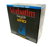 Boîte neuve scellée 10× disquettes Verbatim DataLife MF 2HD 3.5" 1.44 Mo - 1995