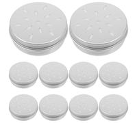 Boîte Olfactive en Aluminium Argenté pour Dressage, 10 Pièces, Améliore Les Compétences Olfactives et Libère L'énergie, pour Jeux et Entraînement Chien