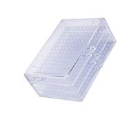 Boîte organisée à 471 compartiments avec 3 tiroirs pour un rangement efficace des fournitures artistiques, ongles, pointes, perles, boucles d'oreilles