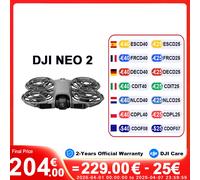 (Boîte ouverte, 99,99 % neuf) Version globale DJI Neo 2 Drones caméra 4K, imagerie haute qualité, capteur CMOS 1/2 pouce, vidéo 4K/60fps et ralenti 4K/100fps, facile pour les débutants