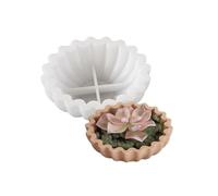 Boîte ovale créative en résine - Moule en silicone robuste - Plats élégants - Accessoires pour les projets d'artisanat personnalisés - Boîte époxy