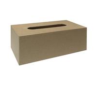 Boîte P.Lingettes Cosmétiq. Fsc Rec.100%, 23,5x12x8cm, Avec Fond