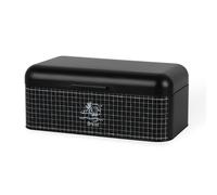 Boîte ? pain Maestro MR-1774 avec couvercle 42×24,8×16,5 cm Acier Noir