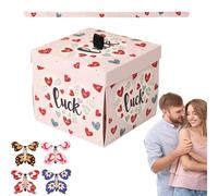 Boîte papillon volant - Coffret cadeau surprise 5 pouces | Mécanisme de papillon explosant en carton léger et portable | Cadeau de célébration de proposition de fête d'anniversaire