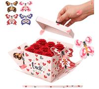 Boîte papillon volante - Jouet volant en forme de papillon, cadeau surprise créatif | Design explosif avec ailes colorées pour célébrations mémorables, cadeau fantaisie délicat pour les fêtes