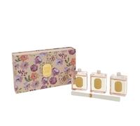 Boite paraffine rose h.13.3cm