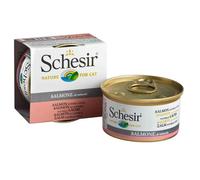 Boîte Pâtée Au Saumon Au Naturel Pour Chat - Schesir - 85g