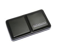 Boîte - Peinture aquarelle - 12 demi godets - Vide - Sennelier - Métal - Noir