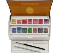 Boîte Peinture Aquarelle Extra-Fine Sennelier Pinceau Et Crayon Estompe
