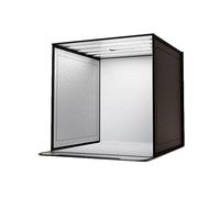Boîte photo de studio - Boîte à photos de produits - Cabine de tente portable pliable avec lumière LED - Avec lumière LED à intensité variable - Accessoires de séance photo multifonctions pour
