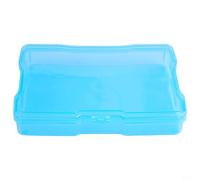 Boîte photo pour photos de 10,16 x 15,2 cm, boîte de rangement transparente en polypropylène avec fermeture et poignée, organiseur sans acide pour images, fournitures de bricolage et bureau (couleur