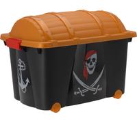 Boîte pirate 57 litres - Boîte à roulettes garçon