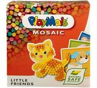 Jeu de loisirs créatifs - PLAYMAIS - Animaux de Compagnie - 2300 flocons et 6 cartes éducatives