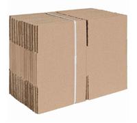 Boîte Pliable avec stockage 50 pcs Marron 15 x 15 x 8 cm Carton-MOTHINESSTO