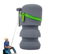 Boîte Pliable - Panier Pliable, Boîte En Silicone Durable | Acceptez Compact, Solution Pratique Avec Crochet Pour Stockage Et Déchets Lorsque Vous Quitter