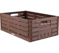 Boîte pliante aspect bois - 60cm x 40cm ( 1 pièce )