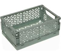 Boîte pliante Versa vert polypropylène 25 x 10 x 16,5 cm