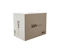 Boîte pliométrique en bois ION Fitness 3-EN-1 50/60/76 cm