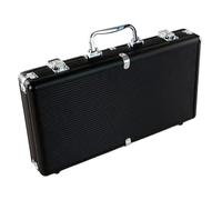 Boîte Poker Aluminium - Coffret Noir Mat Résistant Format Compact 300 Jetons, Étui Rigide Organisation Jeu Cartes, Valise Présentation Collection Premium | Accessoire Élégant for Amateurs Soirées