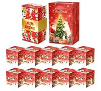 Boîte Pop Open Enveloppe farce de Noël pliable porte-billets | Boîtes à Billets Pop-Up Pliantes pour Noël, anniversaire, remise de diplôme, crémaillère, Saint-Valentin, fêtes de fin