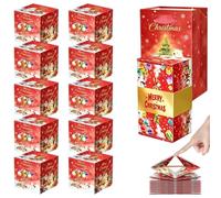 Boîte Pop Open Enveloppe Porte-Billets Pliante pour Noël et Fêtes | Boîtes à Billets Pop-Up Pliantes pour fête Saint-Valentin vacances crémaillère remise de diplôme anniversaire