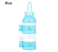 Boîte Portable À 3 Couches En Forme D'ours, Boîte De Stockage Des Aliments Pour Bébés, Boîte De Céréales Essentielles, Boîte De Lait En Poudre Pour Nourrissons, Conteneur De Collations Pour Tout-Petit