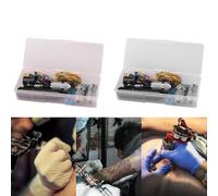 Boîte Portative D'aiguille De Lame De Tatouage Kits De Caisse Organisateur De Stockage De Stylo De Microblading Lumière En Plastique Mais Caractéristique Forte