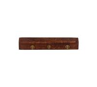 Boite Porte encens en bois de rose motif arbre de vie