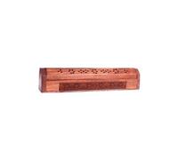 Boite Porte encens en bois motif Om