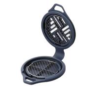 Boîte porte-encens portable en silicone résistant à la chaleur | Support de bobine d'encens pliable pour intérieur, maison, terrasse, porche, cour, balcon, jardin, jardin, voyage, camping