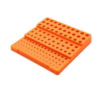Boîte porte-forets avec 121 emplacements, boîte de rangement pour mèches de toupie, idéale pour les outils de 1 à 13 mm, identification et accès faciles, mallette de rangement pour forets