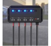 Boîte porte-fusible - Voiture/Moto - 12V - Voyant LED - Protection de la batterie - 20A