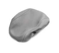 Boite Pour Accoudoir Couvercle Console Centrale En Cuir Microfibre Garniture Boîte D'accoudoir Pour Q5 2010 2011 2012 2013 2014 2015 2016 2017 2018 Type Bande Élastique(Gray)