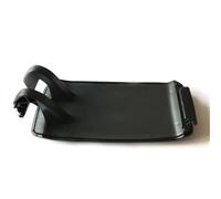 Boite Pour Accoudoir Couvercle De Boîte D'accoudoir Console Centrale En Cuir De Voiture Noir Et Gris Loquet À Clip Pour A3 8P(Black)