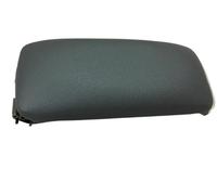 Boite Pour Accoudoir Couvercle De Boîte D'accoudoir Console Centrale En Cuir De Voiture Noir Et Gris Loquet À Clip Pour A3 8P(Gray)