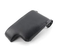 Boite Pour Accoudoir Couvercle Repose-bras En Fiber Cuir Noir Et Plastique Couvercle De Console Centrale LHD Pour E46 Série 3 1999 2000 2001 2002 2003 2004(Black)