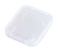 Boîte pour carte mémoire "SD Slim Box", pour 1 carte, transparente