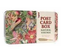 Boîte pour cartes postales - Vintage naturel
