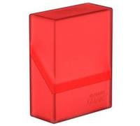 Boite Pour Cartes | Ultimate Guard | Deck Case Boulder 40 Taille Standard Ruby G