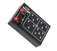 Boîte pour composants électriques, modèle d'instrument d'enseignement physique, idéal pour les expériences de circuit dans les salles de e l'école secondaire boîte de circuit pour une