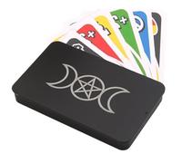Boîte Pour Deck Tarot - Tarrot Card | Élégant Titulaire De Cas Tarott Carrd Avec Couvercle Encadré | Organisateur De Taroot Caard Deeck Pour Lecteurs, Collectionneurs Et Pratiques Spir