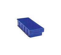 Boîte pour étagère VKB L400xl152xH83 mm bleu polypropylène 10 pièces