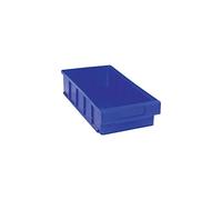 Boîte pour étagère VKB L400xl186xH83 mm bleu polypropylène 8 pièces