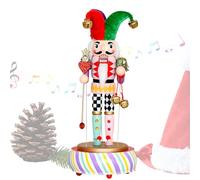 Boîte pour figurines de mélodies - Objet festif saisonnier, musical pour soldats en bois, centre de table résistant de bureau, accent pour bibliothèque de longue durée | Merveilleux appareil roi