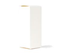 Boîte Pour Flacon Ambré 50ml - Blanc- Vendu Par 1