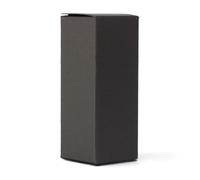 Boîte Pour Flacon Ambré 50ml - Noir- Vendu Par 1